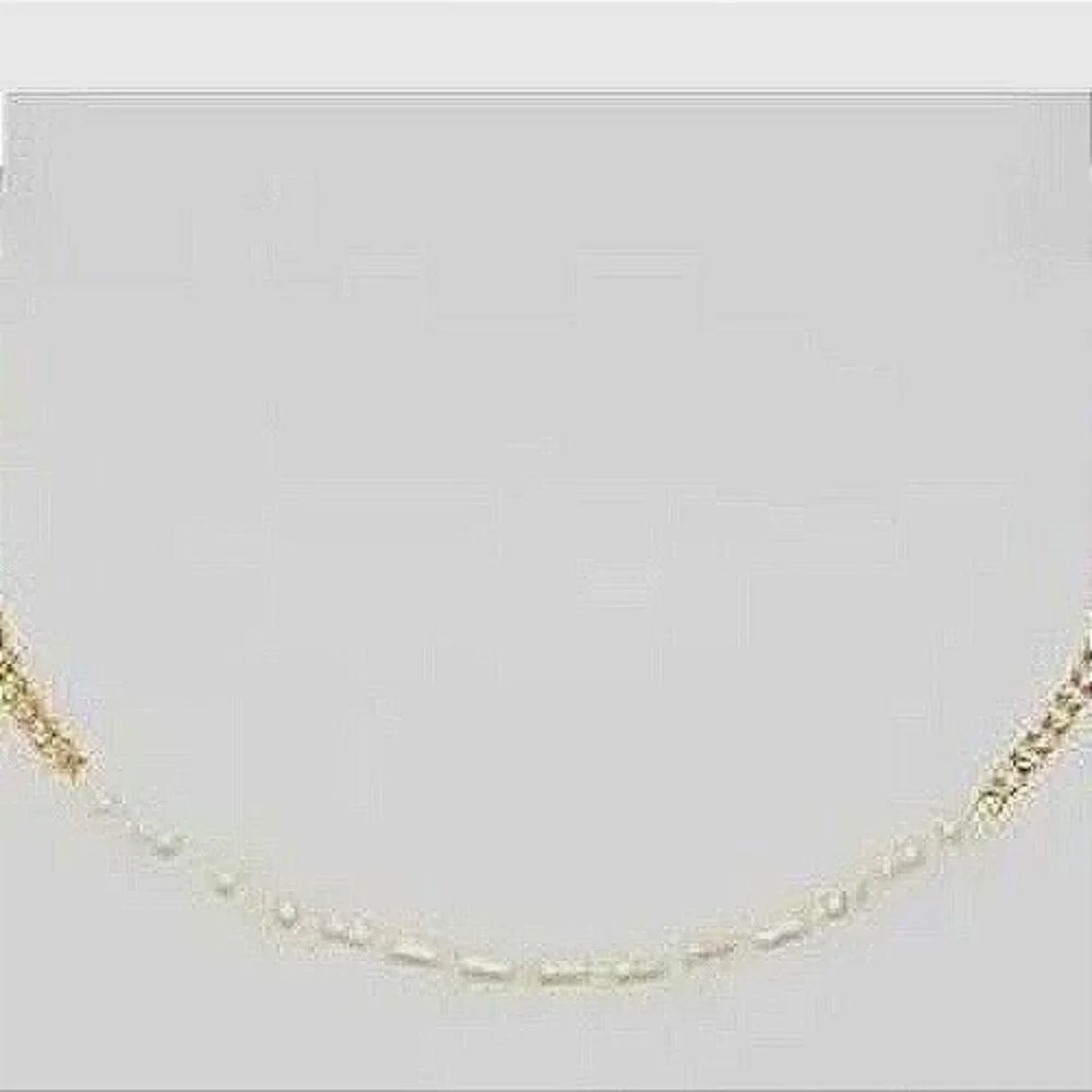 Nordstrom Rack Pearl Chain Necklace Women Small Gold New Dainty Layering‎ Choker